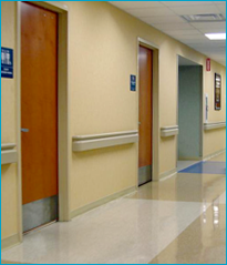 Hospital Corridor Wall Guards - Wall Guards Hospital Corridor Wall Guards - Wall Guards